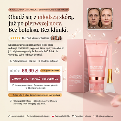 Działa przez noc💎 Dostawa gratis. Płacisz przy drzwiach. Tylko dziś⚡