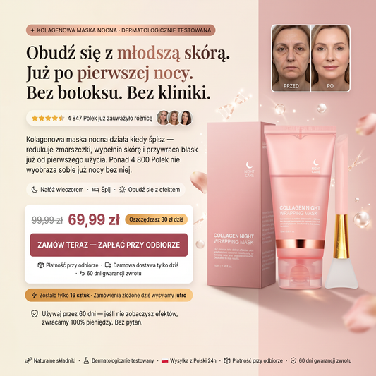 Działa przez noc💎 Dostawa gratis. Płacisz przy drzwiach. Tylko dziś⚡