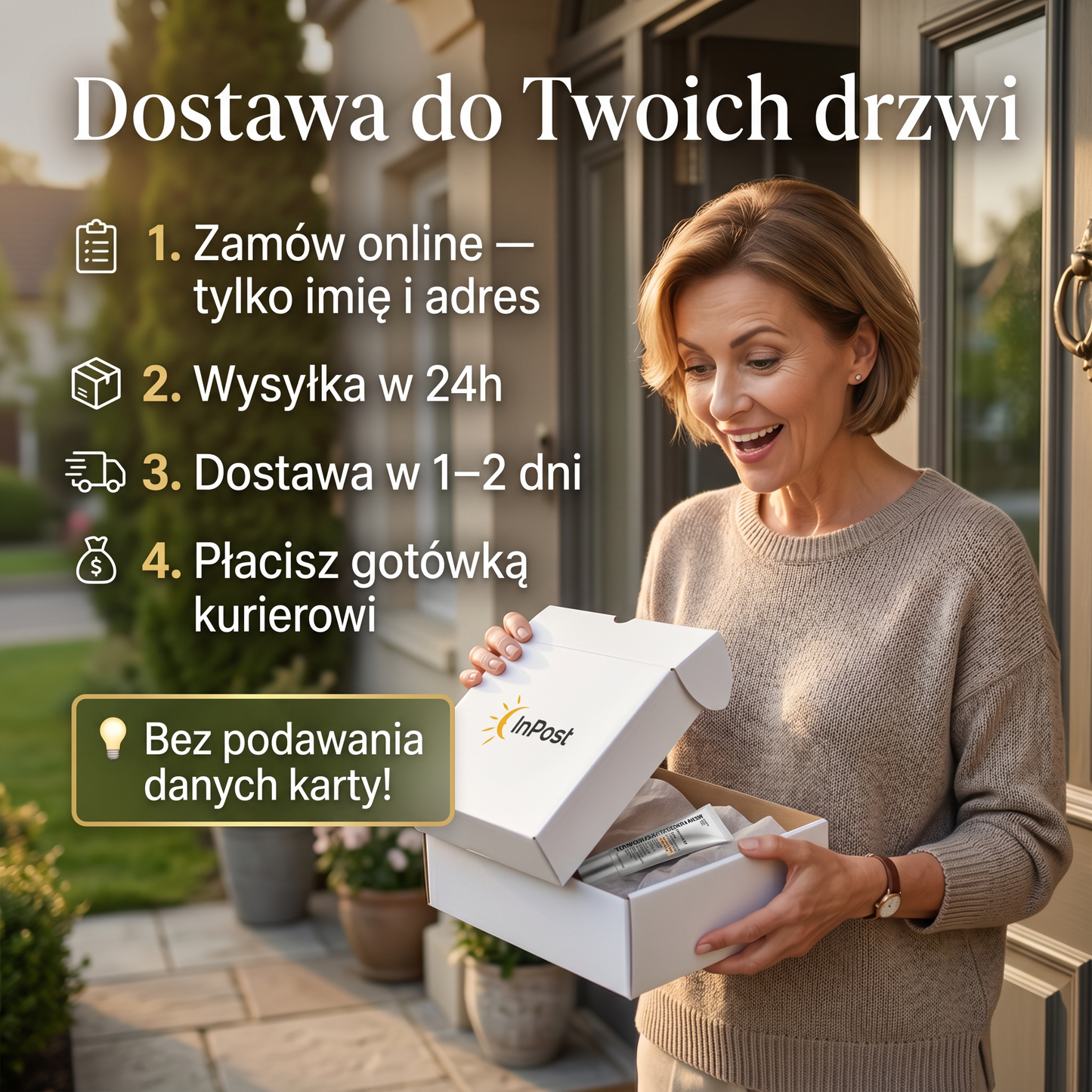 60 sekund✨. Efekt widoczny🔥. Drugi krem gratis🎁