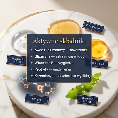 60 sekund✨. Efekt widoczny🔥. Drugi krem gratis🎁