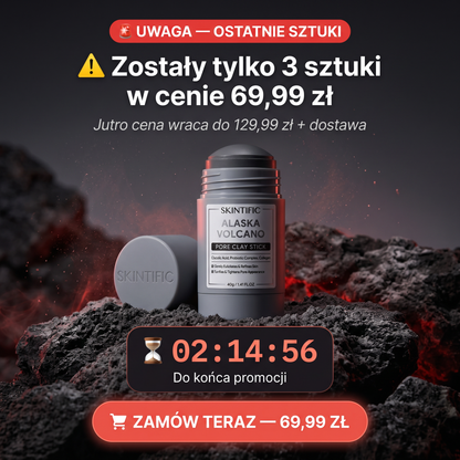 🌋 Alaska Volcano Clay Stick • 69,99 zł • Darmowa dostawa dziś🔥
