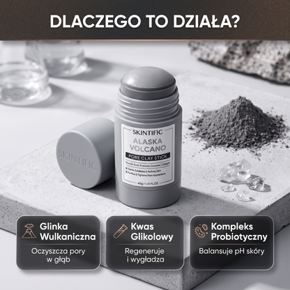 🌋 Alaska Volcano Clay Stick • 69,99 zł • Darmowa dostawa dziś🔥