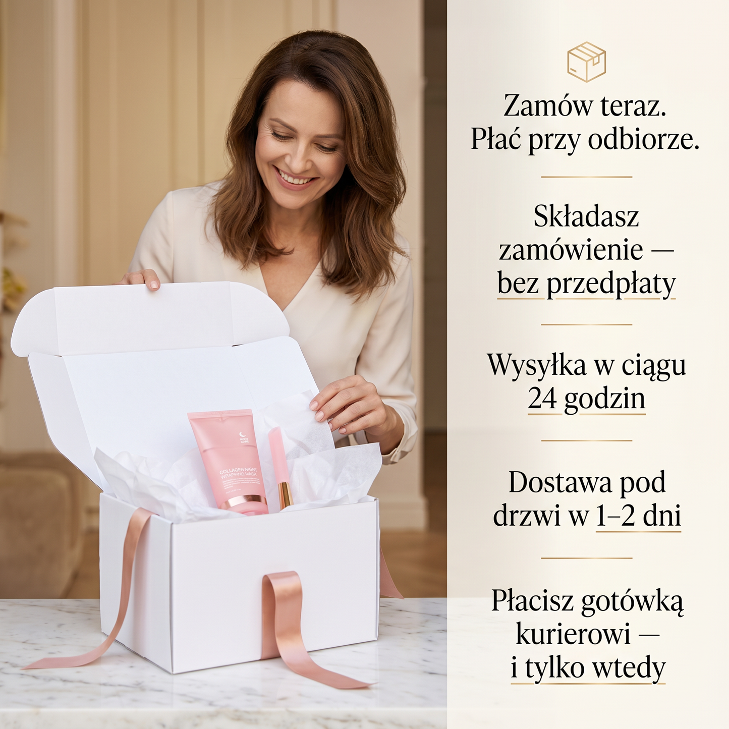 Działa przez noc💎 Dostawa gratis. Płacisz przy drzwiach. Tylko dziś⚡